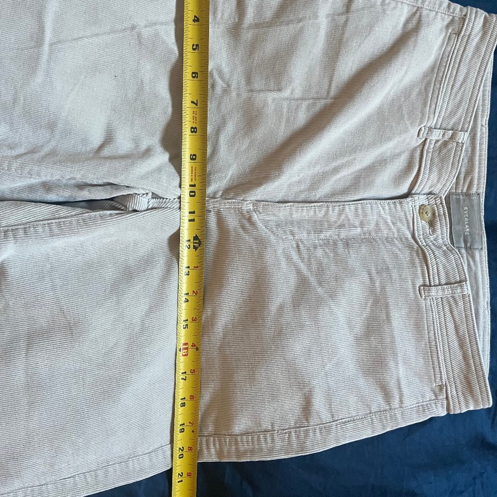 EUC Everlane The Corduroy Wide-Leg Pants - Sandstone - Size 12 - Picture 9 of 14